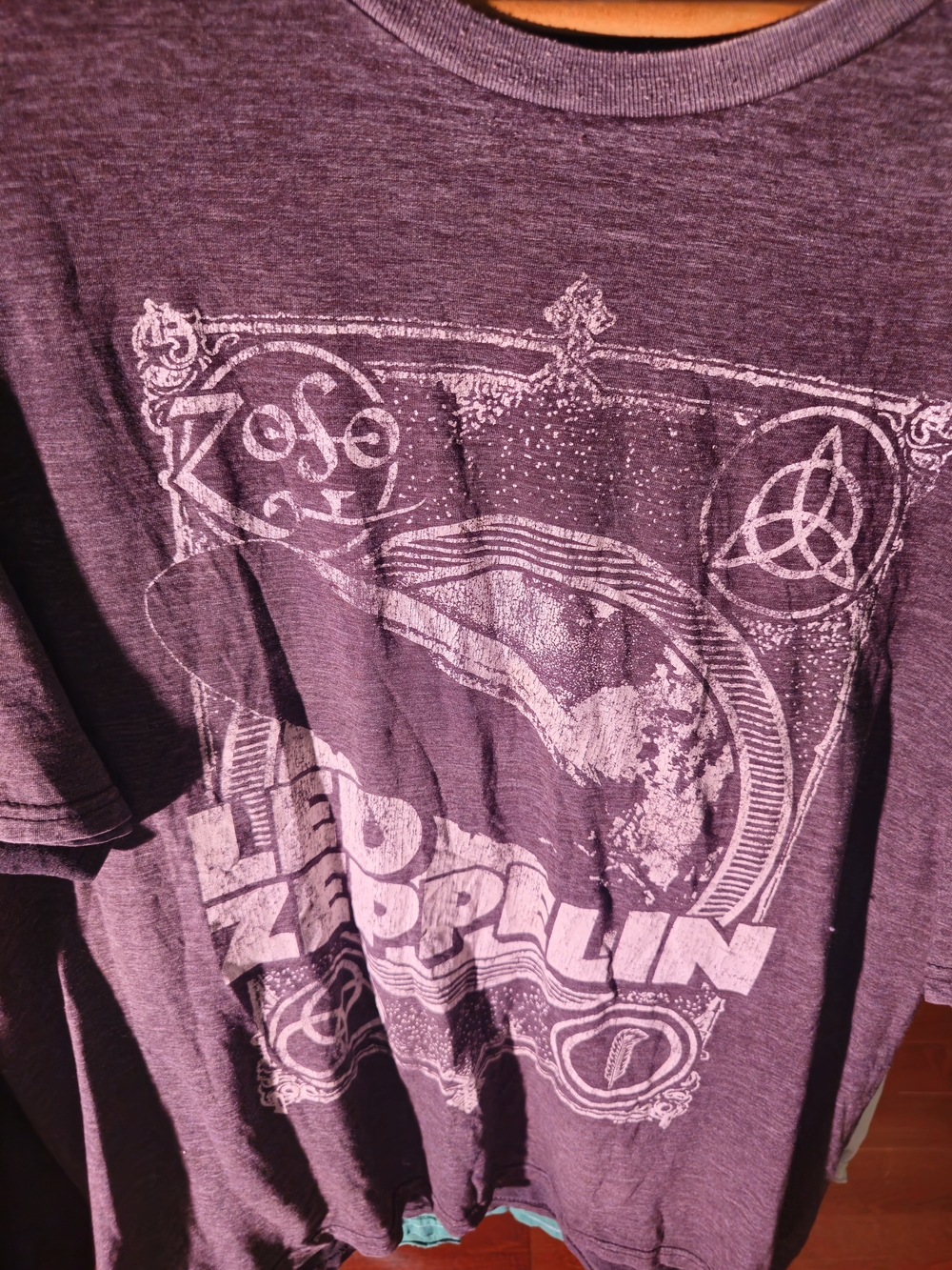 Purple Graphic Short Sleeve Tee